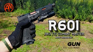 R601 COMBAT MASTER [Army Armament] | Mini Review and 50m Test [4K]