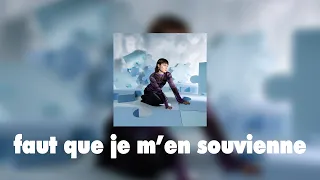 Zélie & Mauvaise Bouche - faut que je m'en souvienne (lyrics vidéo)