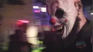 Chainsaw chase out during Halloween Horror Nights 2012 at Universal Studios Hollywood