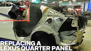 Replacing A Lexus Quarter Panel