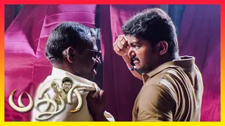 Madhurey Tamil Movie | Vijay confronts Pasupathy | Vijay | Sonia Aggarwal | Vadivelu