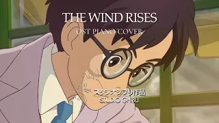 The Wind Rises OST - A Journey (A Dream of Flight) (旅路(夢中飛行) | 1 Hour Loop | BGM ✍💤🎧 |  Piano Cover