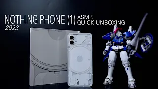 Nothing Phone (1) White | ASMR Quick Unboxing | 2023