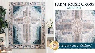 Introducing: Farmhouse Cross Quilt | Reserve Now at Shabby Fabrics