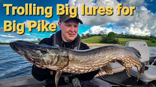 Trolling for big pike with Big lures - Crazy Pike Fishing savagegear line thru lures