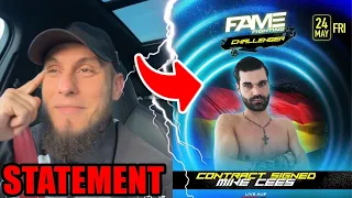 SCHOCK... MIKE CEES bei FAME FIGHTING (vs. CAN KAPLAN?!) EUGEN STATEMENT