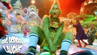 The Grinch Ruins Christmas | How The Grinch Stole Christmas (2000) | Big Screen Laughs