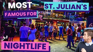 My Experience At St. Julian's Malta | Nightlife Over Here | Malta Europe