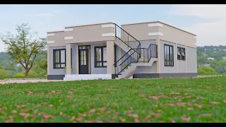 3 Bedroom Flat-Roof House Coming Up in Katani (Part 1: PRECAST WALLING)