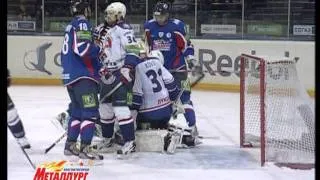 HC Metallurg. Metallurg - Torpedo. The best moments. 12.10.2011