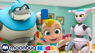 Playdate PROBLEMS!!! | ARPO | Moonbug Kids - Funny Cartoons and Animation