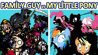 FNF Pibby Family Guy Vs My Little Pony | Darkness Takeover (Loyalty Lunacy - Darkness is Magic V1)