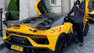 Driving my Lamborghini SVJ to London, first time after UK Lockdown 2020.