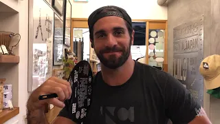 Seth Rollins enjoys a taste of Osaka, Japan