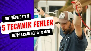 Die häufigsten 5 Fehler beim Kraulschwimmen.