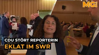 Eklat im SWR: CDU-Mann behindert Live-Berichterstattung