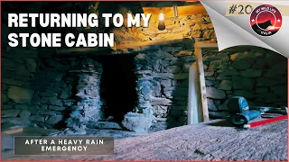 EP 20 | Returning to My Italian Stone Cabin After a Heavy Rain Emergency