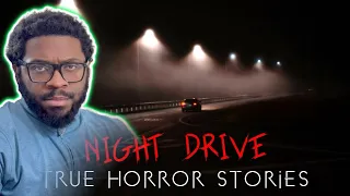 3 True Rainy Night Drive Horror Stories Alone at Night REACTION