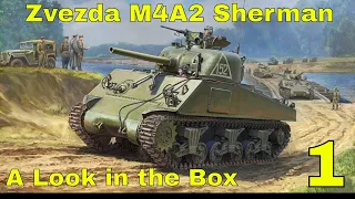 In-Box Review - Zvezda 1/35 Sherman M4A2