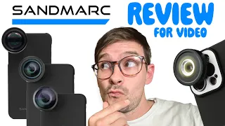 SANDMARC iphone Lens Review for Video