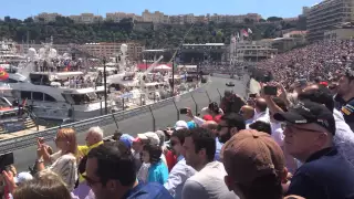 Monaco F1 2015 Race, Grandstand K3: Warm Up Lap