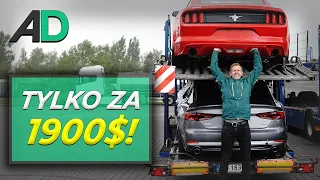 Kupiliśmy FORDA MUSTANGA za $1900 na COPART / NAPRAWA!