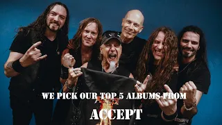 We Pick our Top 5 Albums from Accept with Pete Pardo and Martin Popoff!