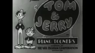 Van Beuren's Tom and Jerry in: Piano Tooners (1932)