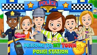 My Town : Police Station. Policeman GamePlay Part - 1