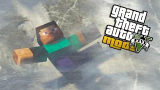 Minecraft's Steve in GTA 5!