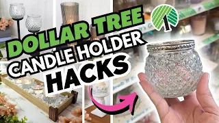 Unbelievable Dollar Tree DIYs: Stunning Decor from Glass Candle Holders