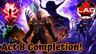 Act 8 Completion! Final Boss Fight! Big Unit Offer? - Marvel Contest of Champions