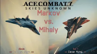 Ace Combat 7 Skies Unknown | Markov vs. Mihaly | Su-57 Felon