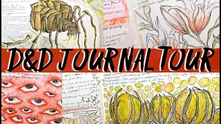 D&D Journal/Sketchbook Tour!