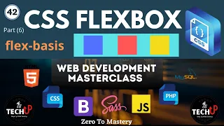 CSS Flexbox (flex-basis) TechUp