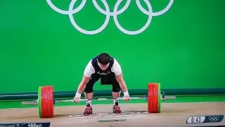 Fuerte accidente en levantamiento de pesas (en juegos olimpicos rio 2016)