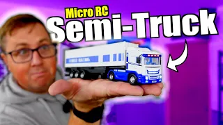 The Worlds SMALLEST 'Fully Functional' RC Semi-Truck