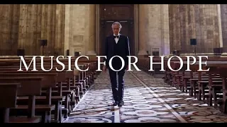 Andrea Bocelli livestreams coronavirus message of 'Hope' from Italy for