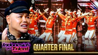 Fantastis! Pasheman'90 Tampil Spektakuler di Babak Quarter Final! - Indonesia's Got Talent 2022