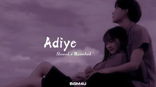 Adiye ♥️| Lofi | Slowed + Reverbed |Tamil song | Bachelor | G. V PRAKASH Kumar | #lofi #song #slowed