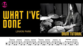What I've Done - Linkin Park - Drum Cover (Drum Score)