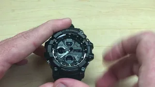 Casio Mudmaster G-Shock: Set the Time and Date (GSG-100-1)