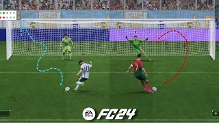 FC 24 | Argentina Vs Portugal | final Penalty Shootout | Ronaldo Vs Messi | PS5