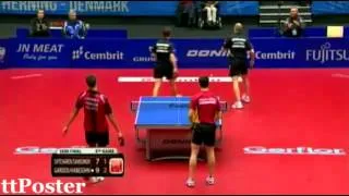 European Championships 2012: Dimitrij Ovtcharov/Vladimir Samsonov-Daniel Habesohn/Robert Gardos