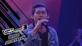 Moe Thar : "စည်းတစ်ဖက်ခြား" - Blind Auditions - The Voice Myanmar Season 3, 2020