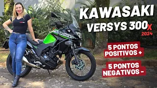 KAWASAKI VERSYS-X 300 PONTOS POSITIVOS E NEGATIVOS