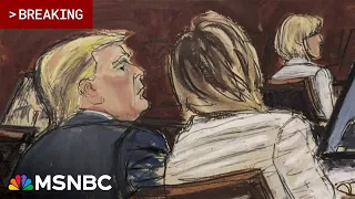 Trump walks out of courtroom during closing arguments in E. Jean Carroll trial