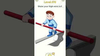 DOP2 level 676 show your high wire act #shorts #dop #shortvideos #gameplay #youtubeshorts #level