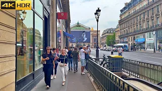 🇫🇷 Summer in Paris - 2023 🗼 1 Hour Walk in Paris 🥐 Walking Tour of French Capital [4K HDR]