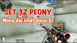 CrossFire Legend:  SET 3Z PEONY HOA MẪU ĐƠN// KHẨU 3Z NÒNG DÀI NHẤT